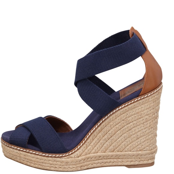 TORY BURCH Adonis Espadrille Wedge - Picture 11 of 16